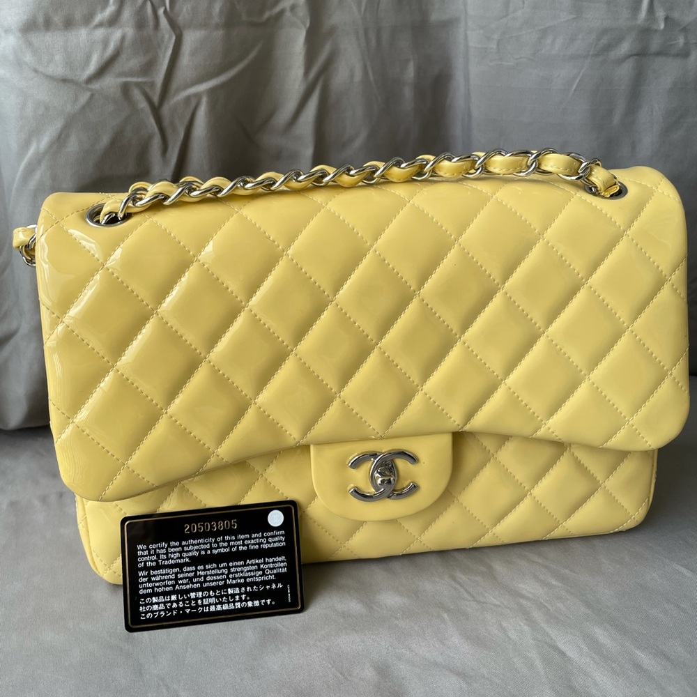 **SOLD** Chanel Classic Double Flap Patent Leather